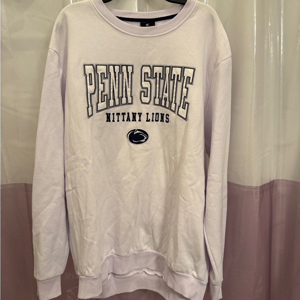 Penn State Crew Neck Sweater - White